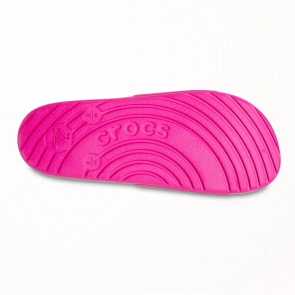 Pink Crocs Slide Sandals - Picture 9 of 9